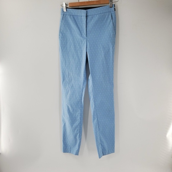 Zara Pants - Zara Basic Collection Blue High waist Pants Womens Size L